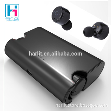 Best Price Mini Waterproof Wireless Stereo Noise Cancelling Headphones With Charging Cradle
